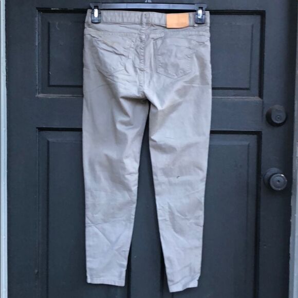 Zara Basic Pants With Zippers at Ankles - Picture 5 of 9